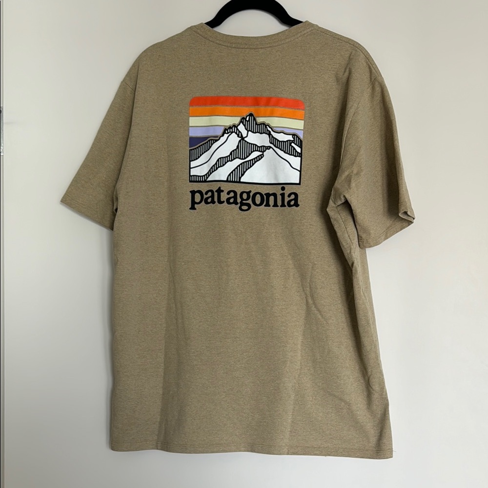 Patagonia Tan Graphic Men's Shirt